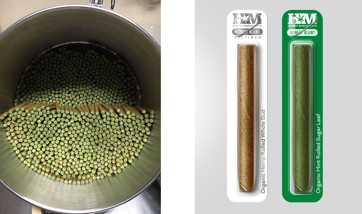 Flushing the blisters with nitrogen pushes oxygen out and keeps blunts fresher for longer.