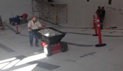 Jeff Ashwill is a one-man wrecking crew, and the E-750 makes sure he doesn't wreck his knees or back in the process. Jeff Ashwill is a one-man wrecking crew, and the E-750 makes sure he doesn't wreck his knees or back in the process.