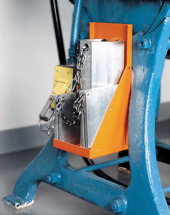 Machine Safety Block Example How and Why to Use Die Safety Blocks | New Equipment Digest
