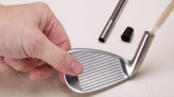 Golf club metal adhesive