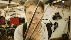 Colin Furze Wolverine claws Colin Furze Wolverine claws