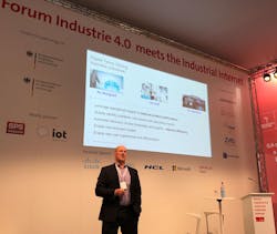 Sky Matthews is the CTO of IBM Watson. At Hannover Messe Fair, Matthews helps attendees to understand how the digital twin functions and how to define it.