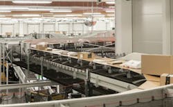 The system transports different items reliably and with high throughputs. The system transports different items reliably and with high throughputs.