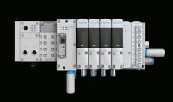 The concept behind the motion terminal in this system relies on piezo valves to control the main valves, providing proportional pilot control with minimal energy consumption.