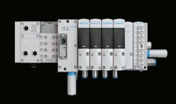 The concept behind the motion terminal in this system relies on piezo valves to control the main valves, providing proportional pilot control with minimal energy consumption. The concept behind the motion terminal in this system relies on piezo valves to control the main valves, providing proportional pilot control with minimal energy consumption.
