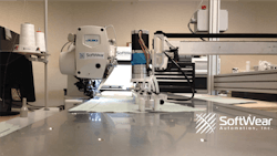 SoftWear Automation Inc. sewing machine SoftWear Automation Inc. sewing machine