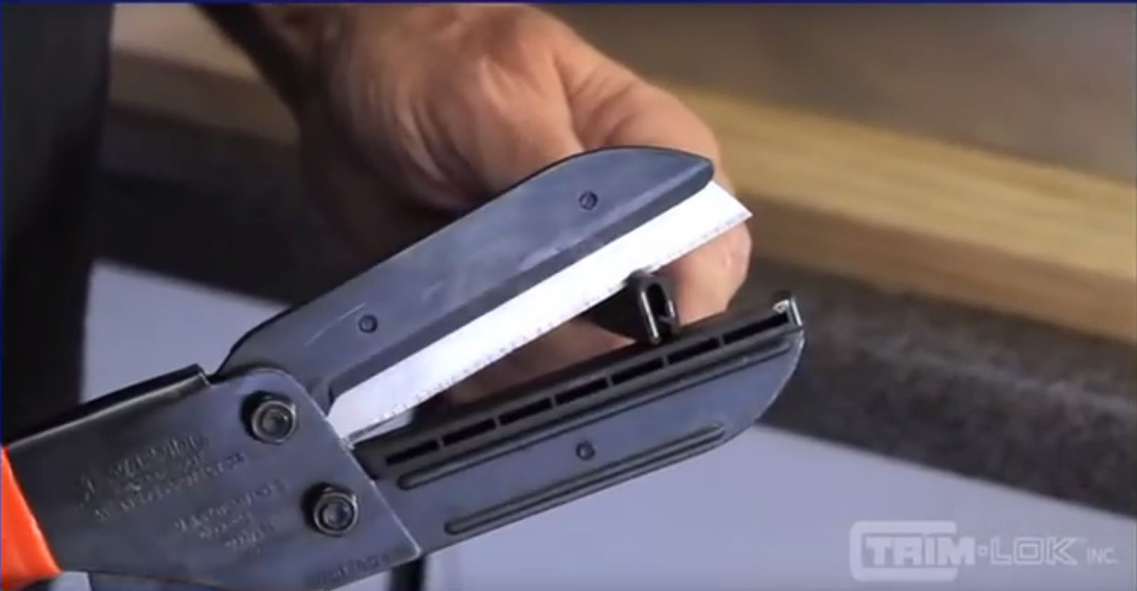 How to Install Edge Trim New Equipment Digest