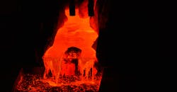 Molten Copper Molten Copper