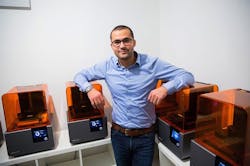 Formlabs Europe Managing Director Michael Sorkin in his Berlin offices. Formlabs Europe Managing Director Michael Sorkin in his Berlin offices.