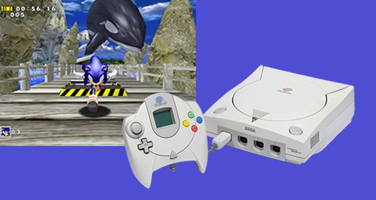 Newequipment 3122 Sega Dreamcast Sonic