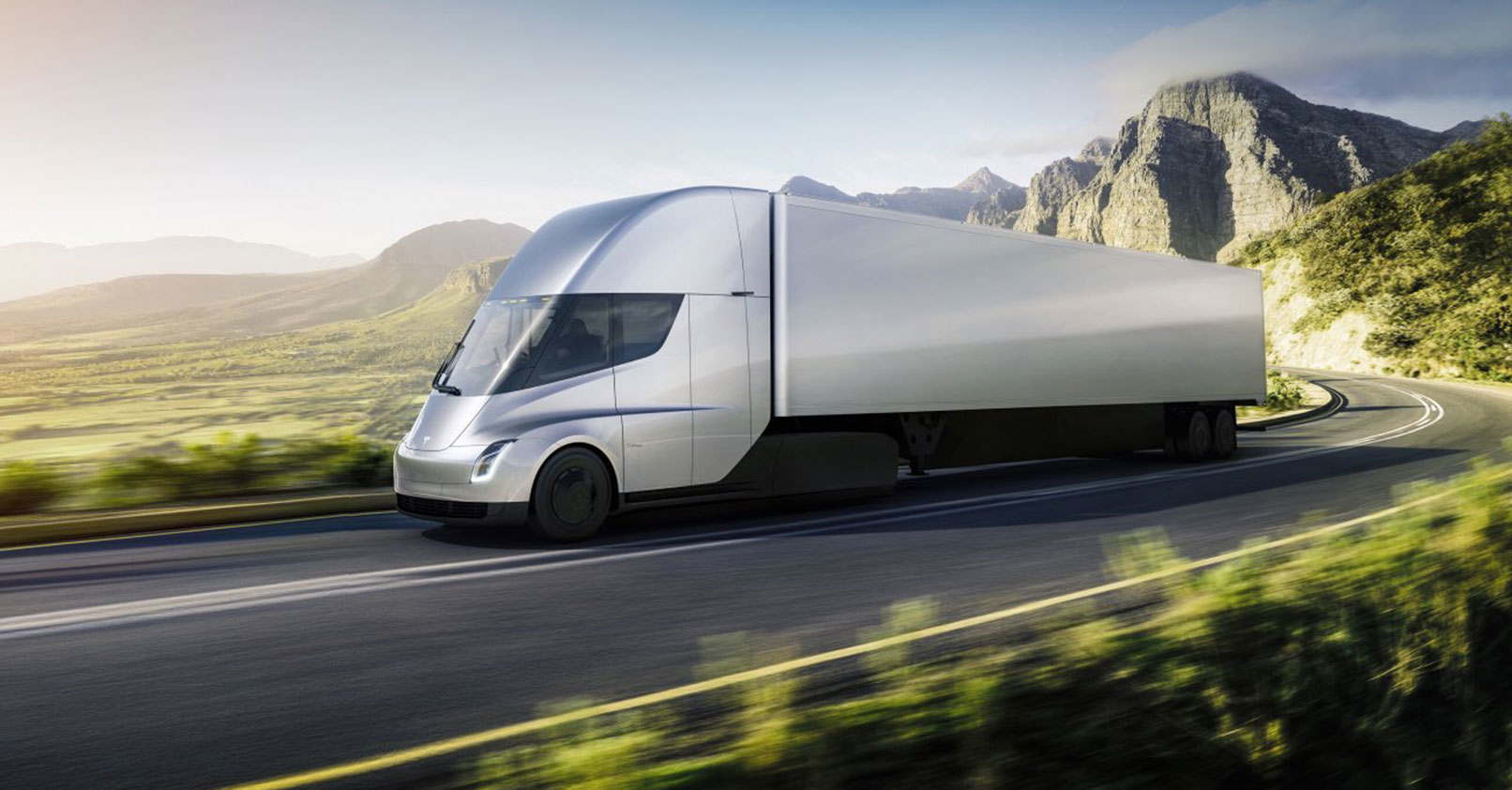 tesla-semi-on-road