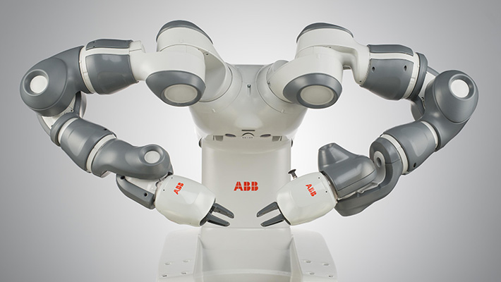 An ABB Yumi robot