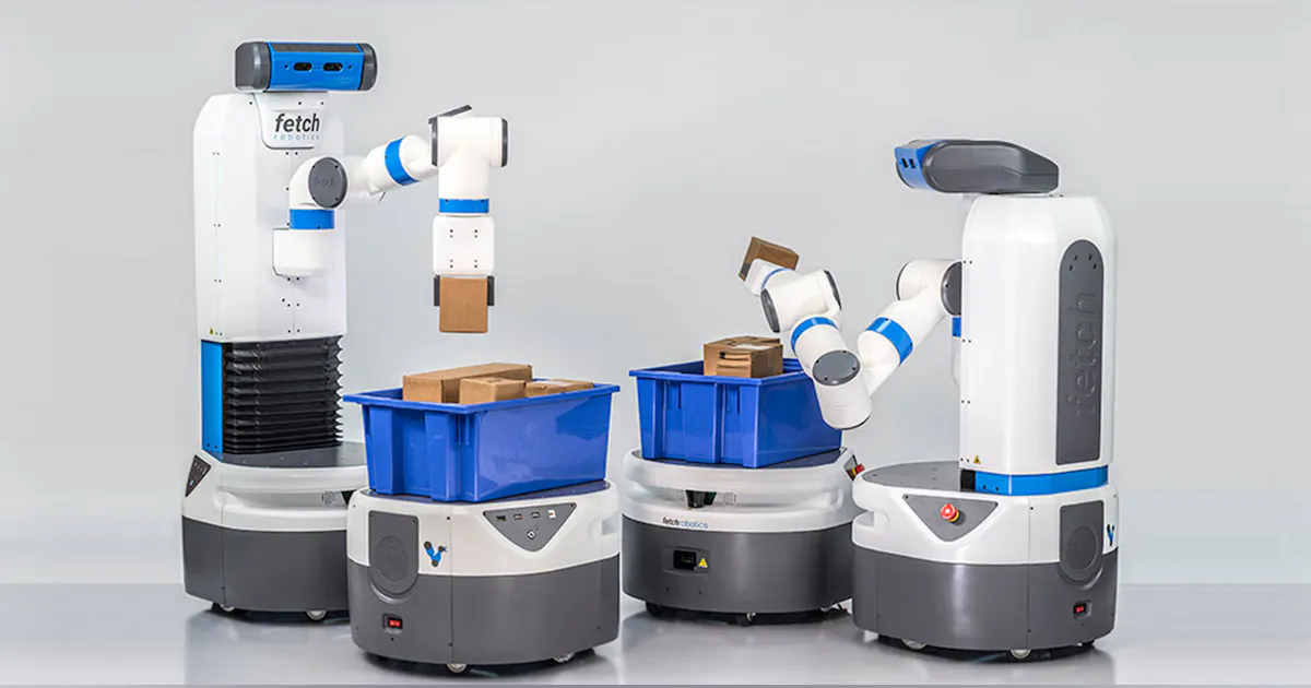Fetch Bot Fetch's Quick-Install Mobile Robots Lead Warehouse Revolution | New ...