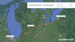 Newequipment 5697 Map Cleveland Chicago