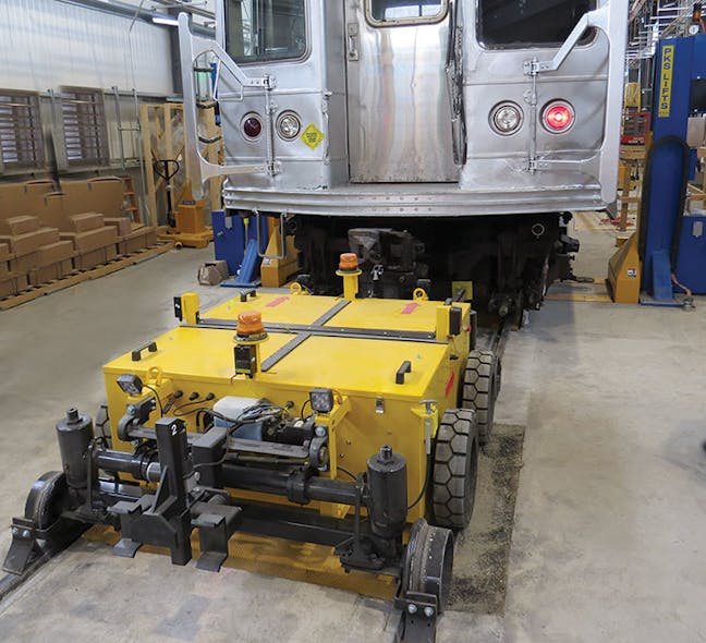 Power Pusher Rail Mover.