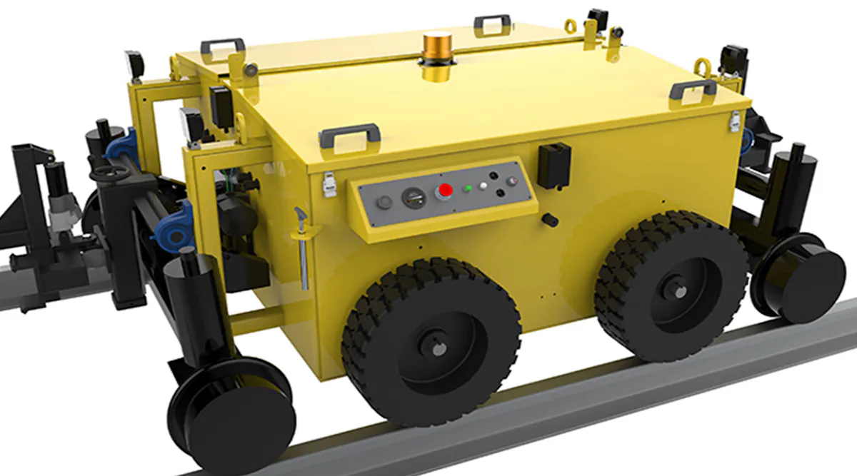 Rail Power Pusher Keeping Train Maintenance on Track | New Equipment Digest