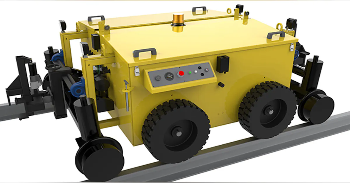 Rail Power Pusher Keeping Train Maintenance on Track | New Equipment Digest