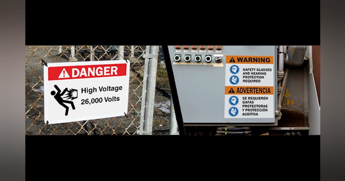 Safety Labels vs Signs: What’s the Difference? | New Equipment Digest