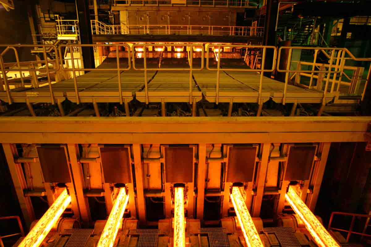 Saarstahl 5-strand caster