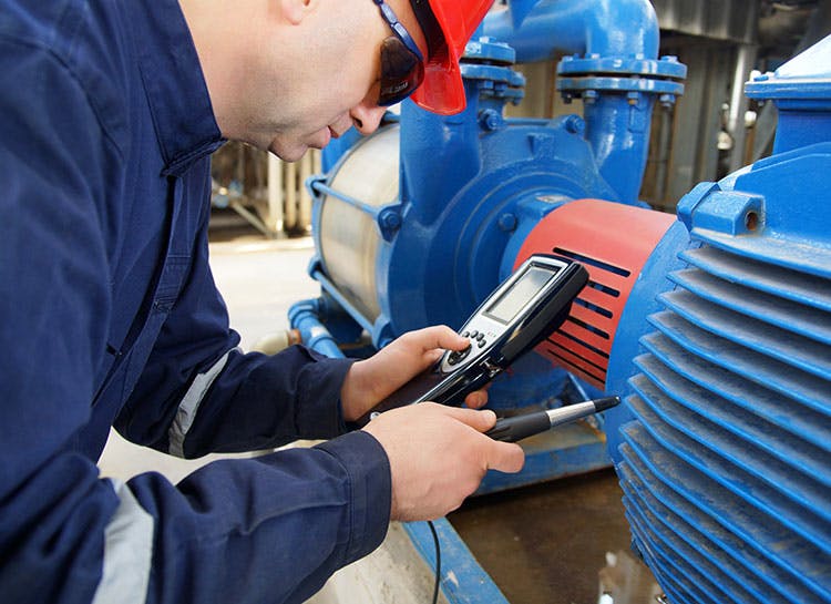Thoroughly inspect motors with multimeters and thermographic devices at least every three years, and more frequently for critical components.