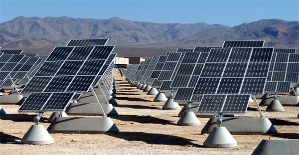 Nellis AFB Solar Panels
