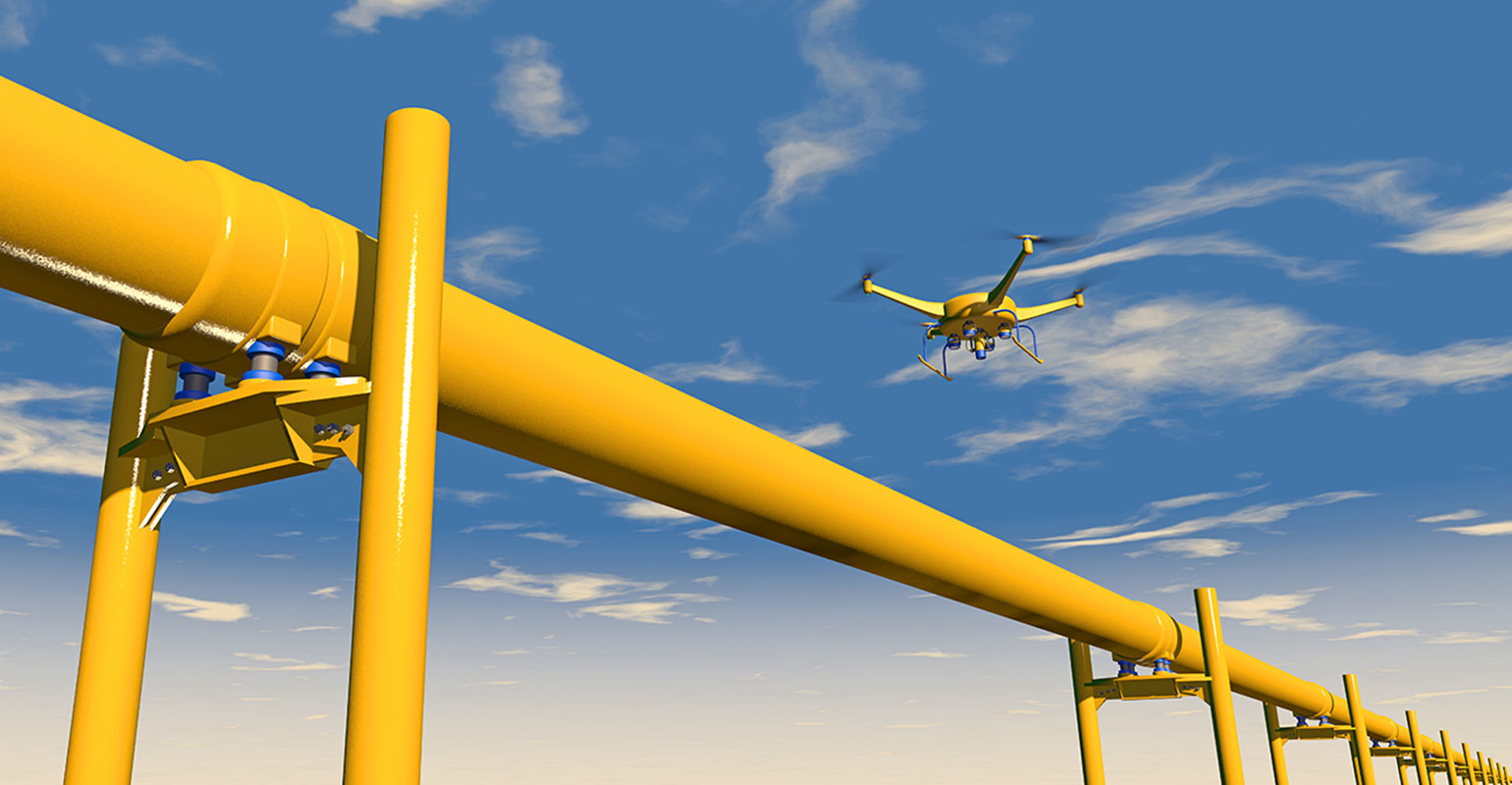 Drones for oil and gas