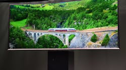 Curved-TV-With-Train Curved-TV-With-Train