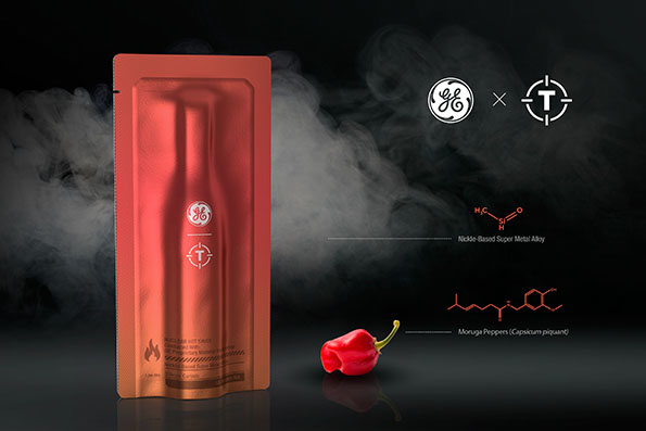 GE hot sauce product photo