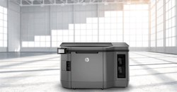 HP printer in empty room HP printer in empty room