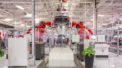 inside Tesla factory in Fremont, California