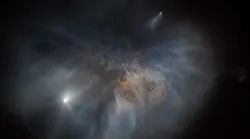 SpaceX Falcon 9 rocket separates from space craft