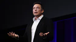 Tesla Motors CEO Elon Musk speaks at an event in Australia in September 2017.