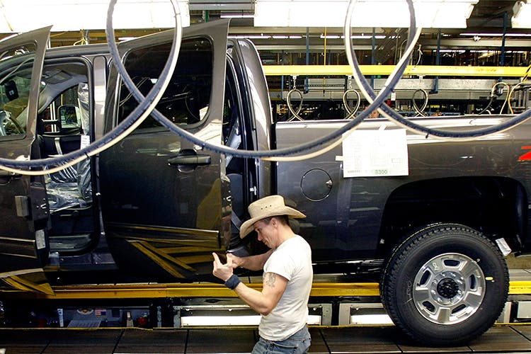 General Motor&apos;s Flint plant will produce the Chevrolet Silverado and GMC Sierra.