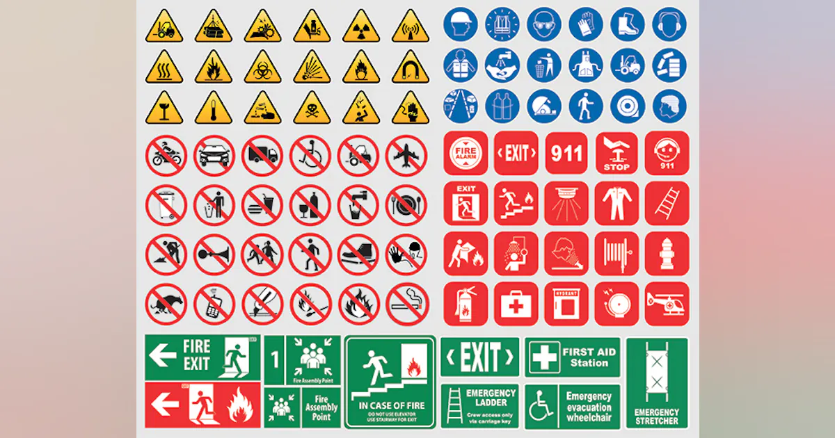 Safet Sign How to: Clear and Compliant OSHA Safety Signs | New Equipment Digest