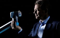 Esben Østergaard, creator of the collaborative robot. Esben Østergaard, creator of the collaborative robot.