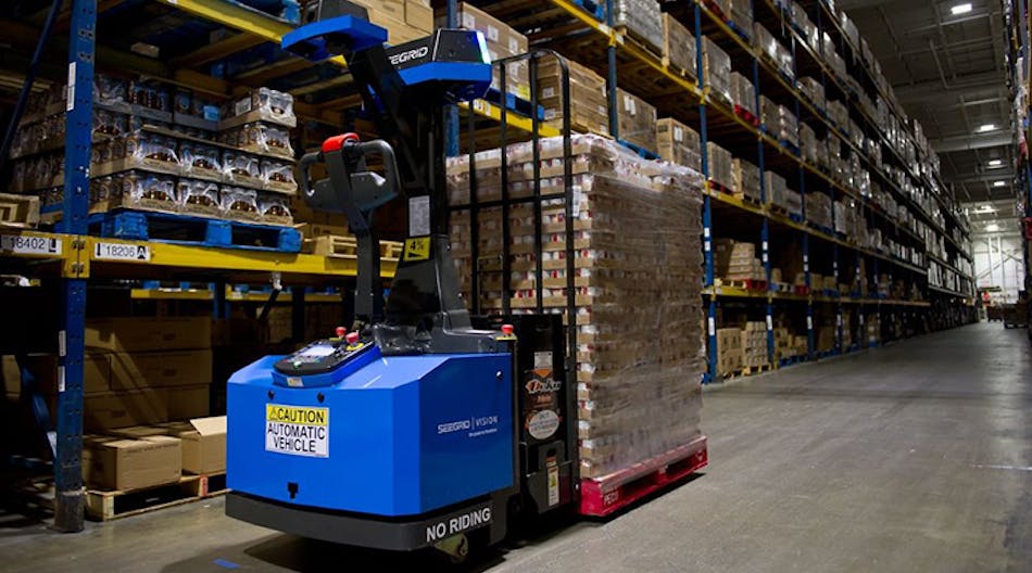 The GP8 Series 6 offers fully automated material movement to execute hands-free load exchange from pick-up to drop-off.
