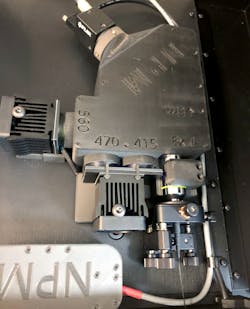 The optical housing and internal components are all 3D printed in Onyx to allow for design flexibility without sacrificing durability. The optical housing and internal components are all 3D printed in Onyx to allow for design flexibility without sacrificing durability.