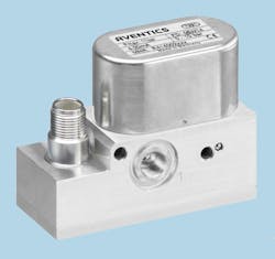 Repeatable high accuracy of 1% of stroke can be achieved over a range of cylinder sizes using the Aventics ED02 proportional control valve. Repeatable high accuracy of 1% of stroke can be achieved over a range of cylinder sizes using the Aventics ED02 proportional control valve.