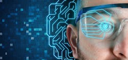 Industrial Smart Glasses Illustation Industrial Smart Glasses Illustation