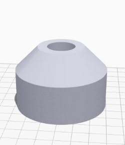 The redesign of the spindle adapter meant the team would have to fabricate 400 new parts. The redesign of the spindle adapter meant the team would have to fabricate 400 new parts.