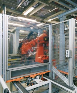 Custom safety structures with corrosion-protected surfaces protect workers and equipment from workplace accidents. Custom safety structures with corrosion-protected surfaces protect workers and equipment from workplace accidents.