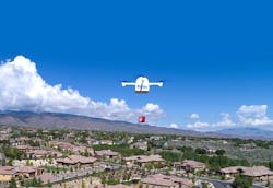 The Flirtey Eagle Delivering A Medical Package The Flirtey Eagle Delivering A Medical Package