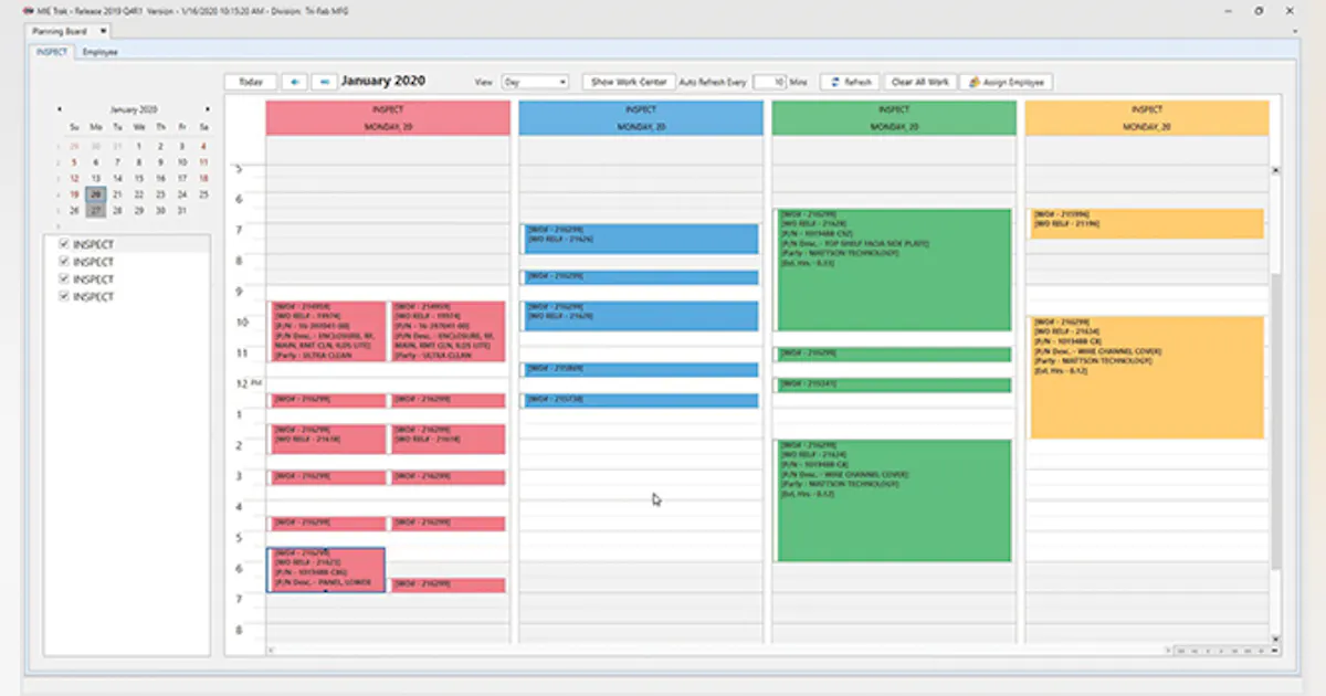 Real-Time Drag-and-Drop Scheduling | New Equipment Digest