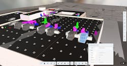 The accessible 3D visual environment also prevents issues in the field late in the project.
