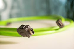 Figure 1—The new industrial Category 6A: ix Industrial connectors from HIROSE with Ethernet cables from HELUKABEL Figure 1—The new industrial Category 6A: ix Industrial connectors from HIROSE with Ethernet cables from HELUKABEL