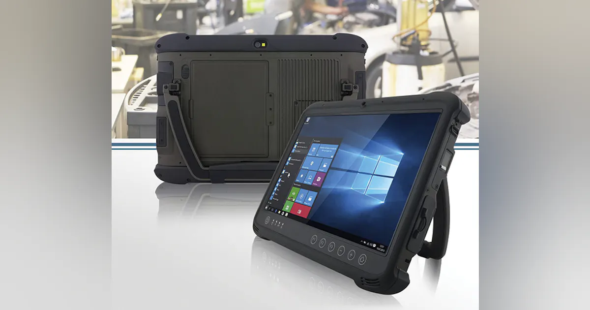 Laptop-Sized Industry Tablet | New Equipment Digest