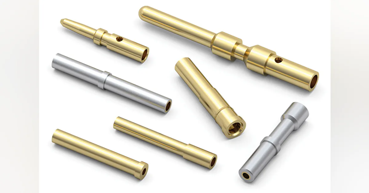 Temination Pin Wire Termination Pins and Receptacles | New Equipment Digest