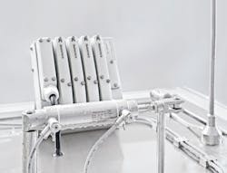 Hygienically designed pneumatic valves like the AVENTICS Series CL03 from Emerson can withstand high-pressure wash down and are ideal for use in applications requiring direct contact with food. Hygienically designed pneumatic valves like the AVENTICS Series CL03 from Emerson can withstand high-pressure wash down and are ideal for use in applications requiring direct contact with food.