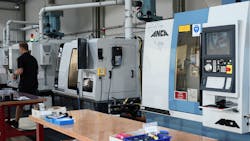 ANCA machines inside the Facet factory. ANCA machines inside the Facet factory.