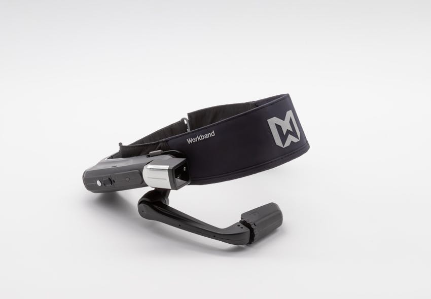 The Workband is a new mounting option for RealWear HMT-1, when hard hats are not needed.